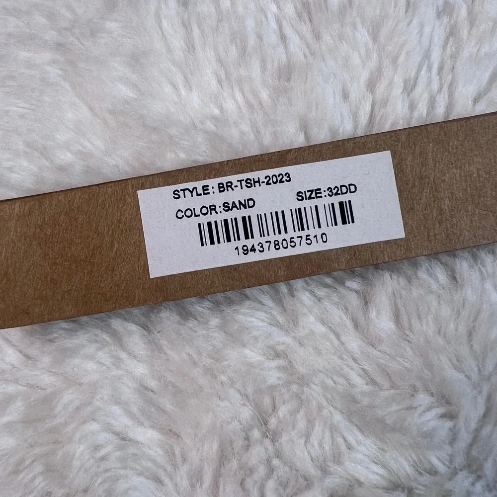 Skims Women's‎ Fits Everybody T-Shirt Bra Sand Beige Size 32DD BR-TSH-2023 NWT